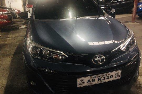 Selling Blue Toyota Vios 2019 Automatic Gasoline at 5000 km -3