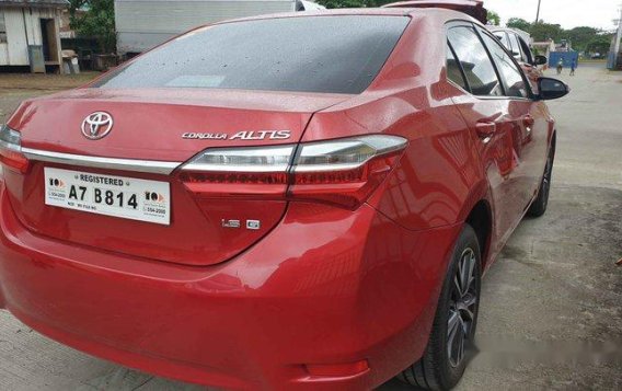 Red Toyota Corolla Altis 2018 Manual Gasoline for sale -2