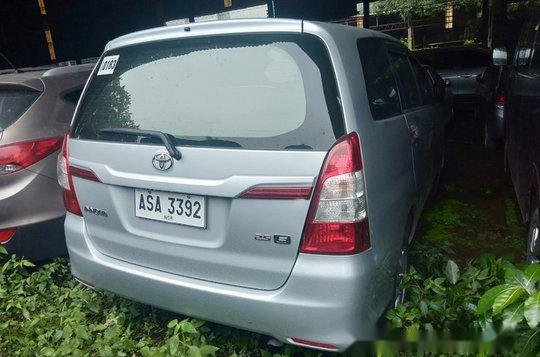 Silver Toyota Innova 2015 at 72000 km for sale-4