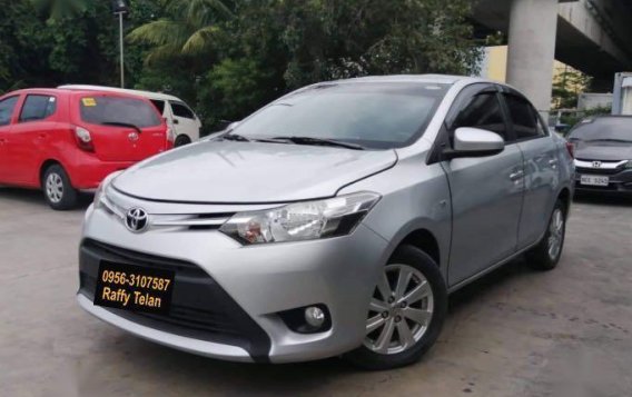 Silver 2015 Toyota Vios Automatic for sale -2