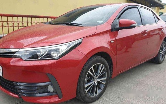 Red Toyota Corolla Altis 2018 Manual Gasoline for sale -1