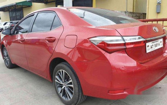 Red Toyota Corolla Altis 2018 Manual Gasoline for sale -3