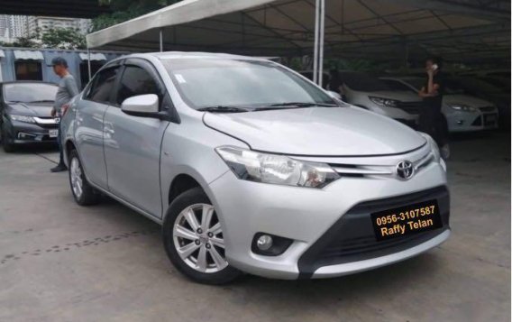 Silver 2015 Toyota Vios Automatic for sale -1