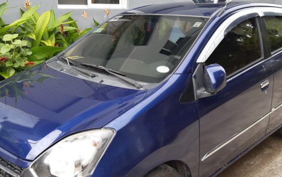 Selling 2nd Hand Blue 2014 Toyota Wigo-1