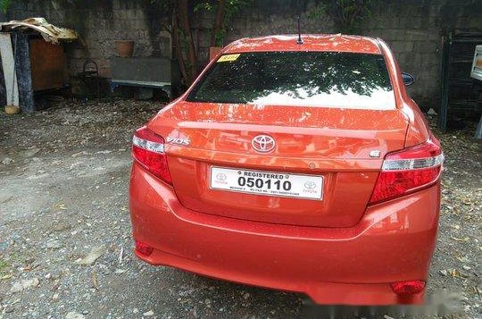 Orange Toyota Vios 2018 for sale in Quezon City -3