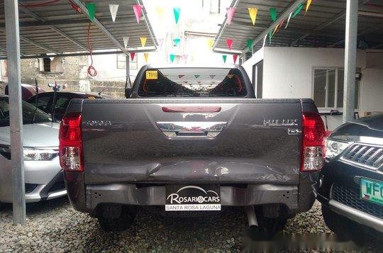 Grey Toyota Hilux 2017 Automatic Diesel for sale -2