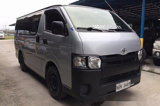 Silver Toyota Hiace 2017 at 18000 km for sale