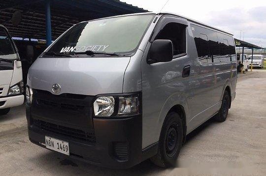 Silver Toyota Hiace 2017 at 18000 km for sale-2