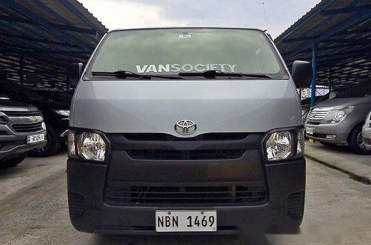 Silver Toyota Hiace 2017 at 18000 km for sale-1