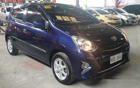 Selling Blue Toyota Wigo 2017 Manual Gasoline 