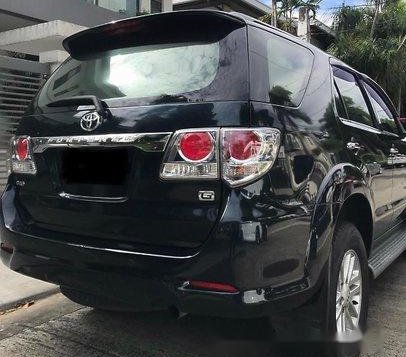 Black Toyota Fortuner 2014 at 75000 km for sale -3