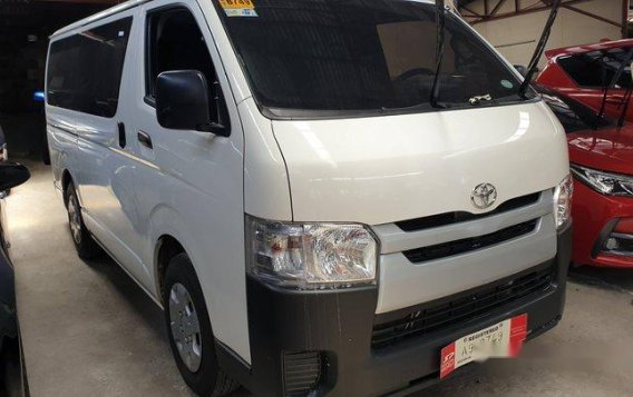 Sell White 2019 Toyota Hiace in Quezon City 