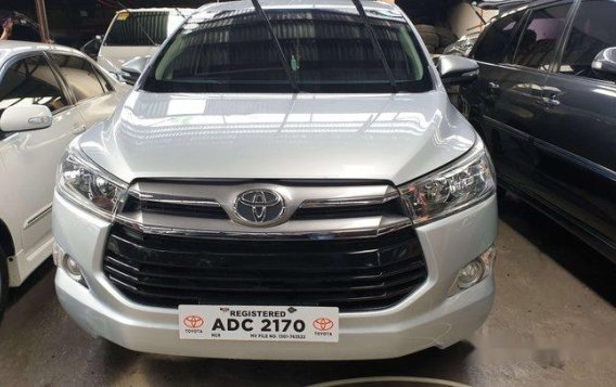 Silver Toyota Innova 2017 at 8800 km for sale-1