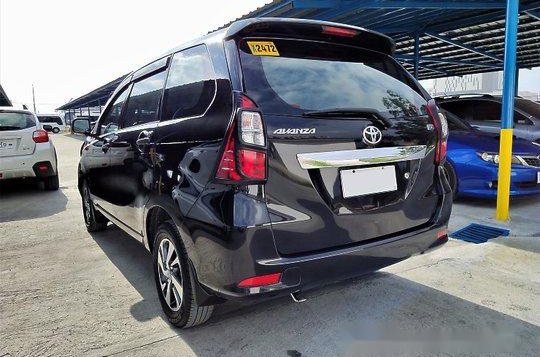 Black Toyota Avanza 2017 Automatic Gasoline for sale-3