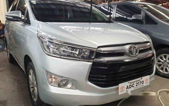 Silver Toyota Innova 2017 at 8800 km for sale-2