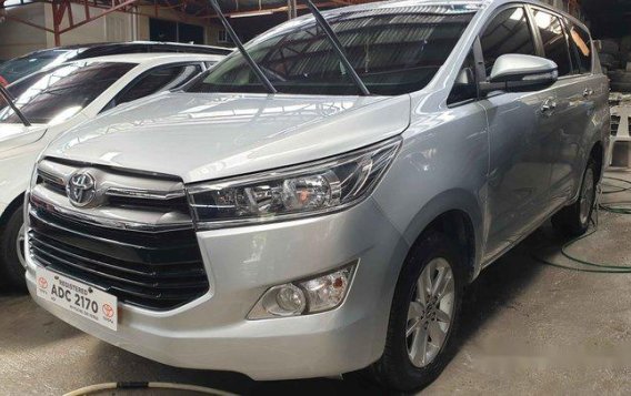 Silver Toyota Innova 2017 at 8800 km for sale