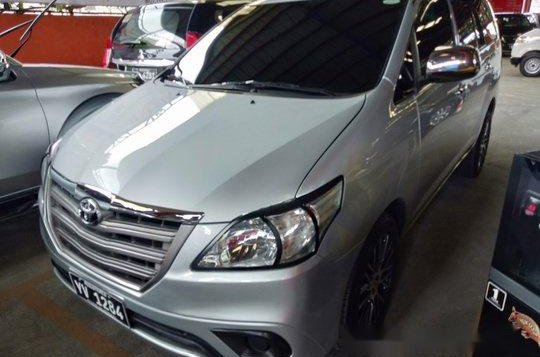 Silver  Toyota Innova 2016 Automatic for sale -2