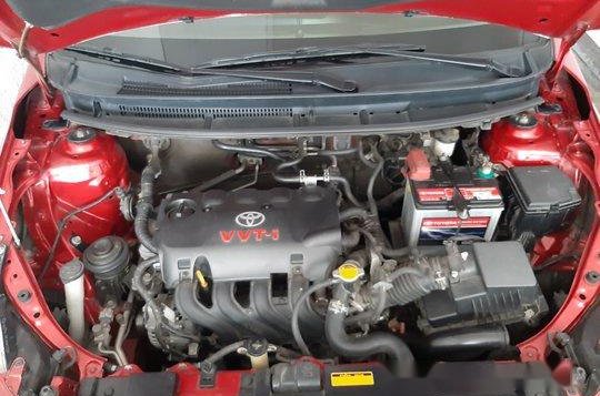 Red Toyota Vios 2015 Automatic Gasoline for sale