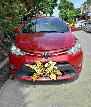 Red Toyota Vios 2015 Automatic Gasoline for sale-2