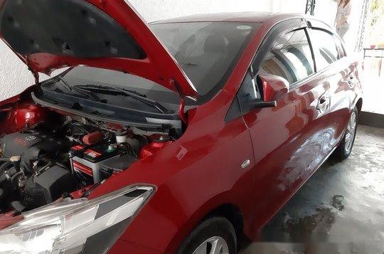 Red Toyota Vios 2015 Automatic Gasoline for sale-6