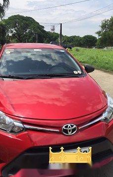 Red Toyota Vios 2016 Manual Gasoline for sale-1