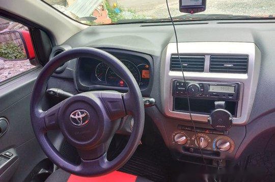 Red Toyota Wigo 2016 Manual Gasoline for sale -6