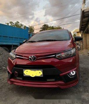 Red Toyota Vios 2016 at 50000 km for sale-2