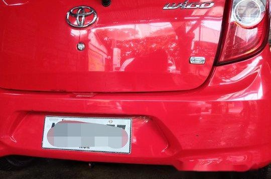 Red Toyota Wigo 2016 Manual Gasoline for sale -9