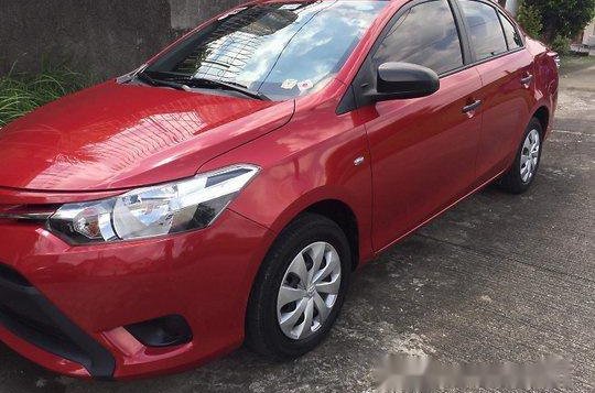 Red Toyota Vios 2016 Manual Gasoline for sale