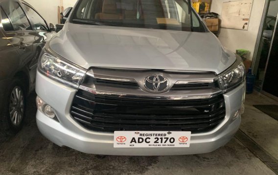 Selling Silver Toyota Innova 2017 in Quezon City 