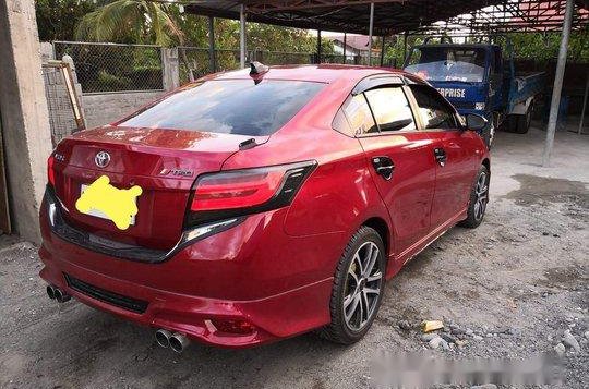 Red Toyota Vios 2016 at 50000 km for sale-4