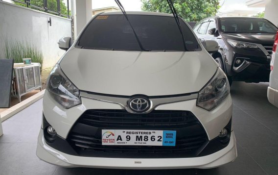 Selling White Toyota Wigo 2019 in Quezon City