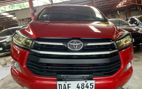 Red Toyota Innova 2017 for sale in Quezon City 