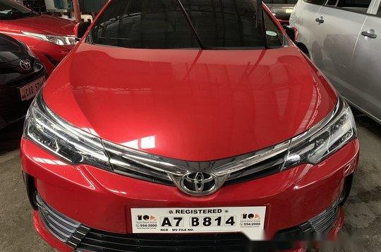 Selling Red Toyota Corolla Altis 2018 Manual Gasoline-1
