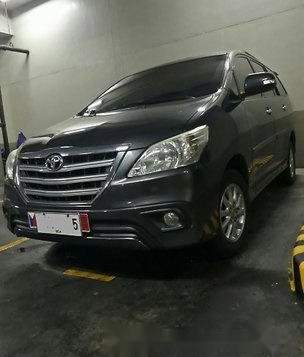 Grey Toyota Innova 2014 Manual Gasoline for sale -2