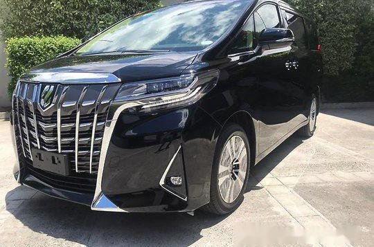 Black Toyota Alphard 2019 Automatic Gasoline for sale