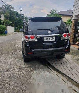 Black Toyota Fortuner 2014 at 60100 km for sale-1