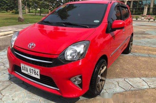 Red Toyota Wigo 2015 for sale in Cebu -3