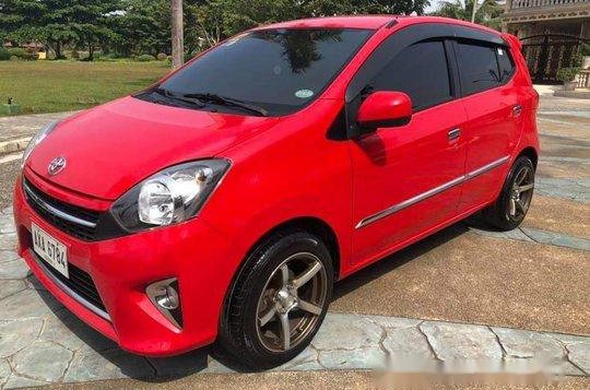 Red Toyota Wigo 2015 for sale in Cebu -4