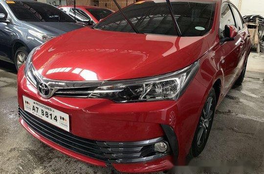 Selling Red Toyota Corolla Altis 2018 Manual Gasoline-2