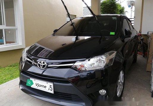 Black Toyota Vios 2017 Automatic Gasoline for sale -1