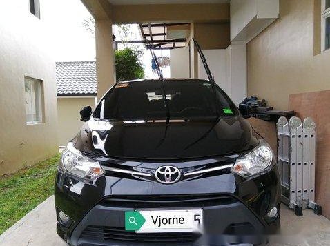 Black Toyota Vios 2017 Automatic Gasoline for sale 