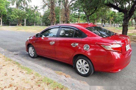 Red Toyota Vios 2015 at 28400 km for sale-3