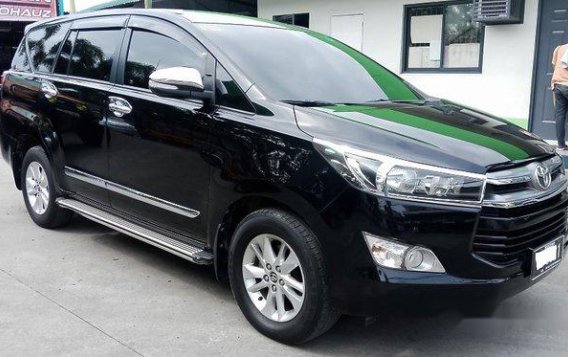 Black Toyota Innova 2016 Automatic Diesel for sale in Meycauayan