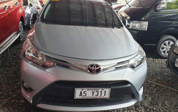 Selling Silver Toyota Vios 2018 Manual Gasoline at 2800 km-1