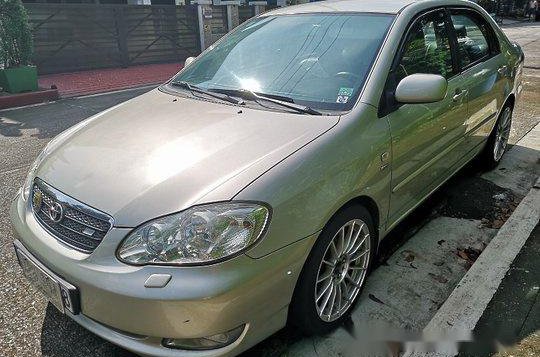 Selling Beige Toyota Corolla Altis 2005 