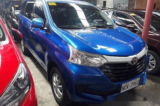 Blue Toyota Avanza 2018 Automatic Gasoline for sale 