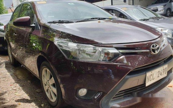 Selling Purple Toyota Vios 2018 Automatic Gasoline -1