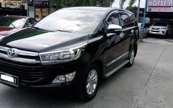 Black Toyota Innova 2016 Automatic Diesel for sale in Meycauayan-2