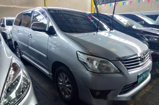 Silver Toyota Innova 2013 Manual Diesel for sale